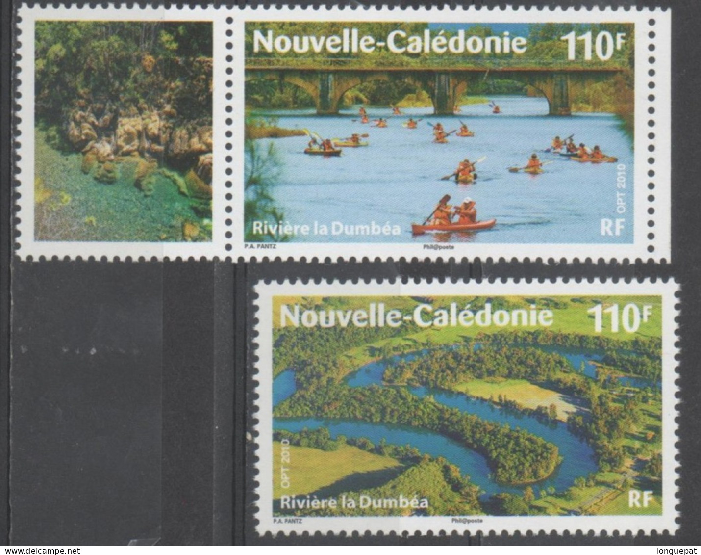 Nelle CALEDONIE - Site - Paysage - Rivière La Dumbéa : Méandres, Pratique Du Kayak - Environnement - - Unused Stamps