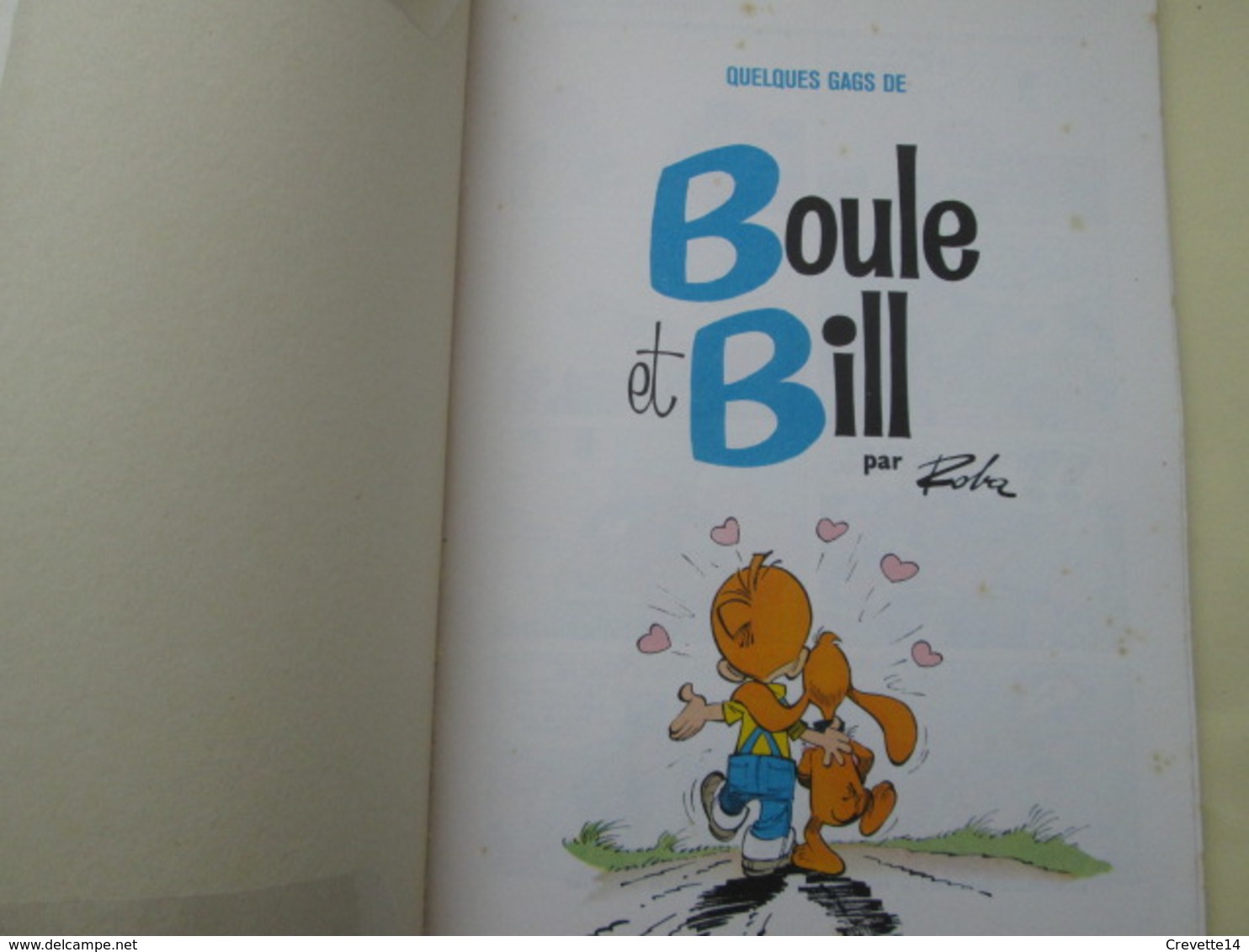 BDMAR20 : ALBUM DUPUIS SOUPLE BROCHE PUBLICITAIRE TOTAL / BOULE ET BILL Année 72 TBE Coté 7 € Au BDM - Boule Et Bill