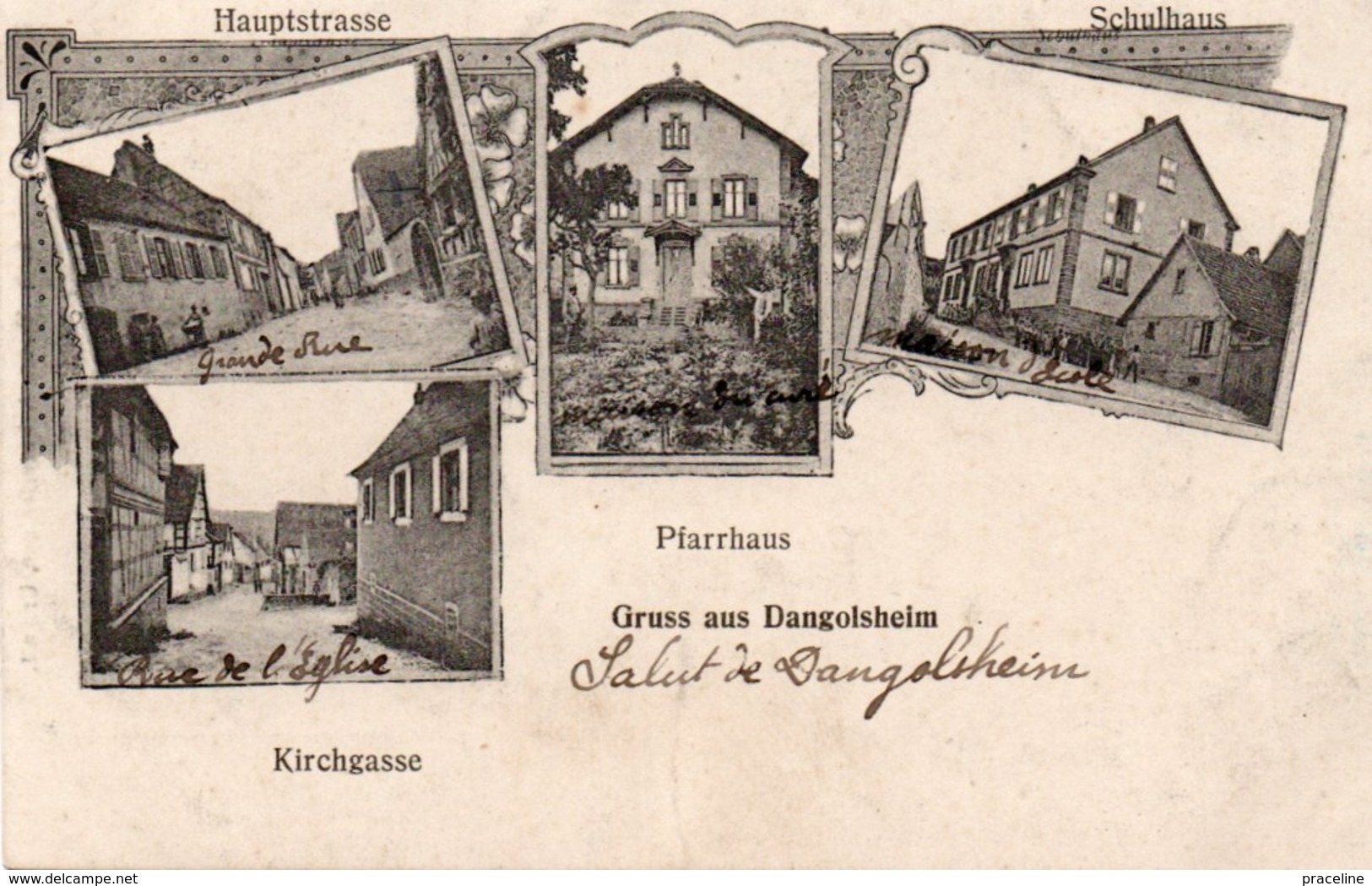 67-DANGOLSHEIM-GRUSS-4 VUES- - Autres & Non Classés