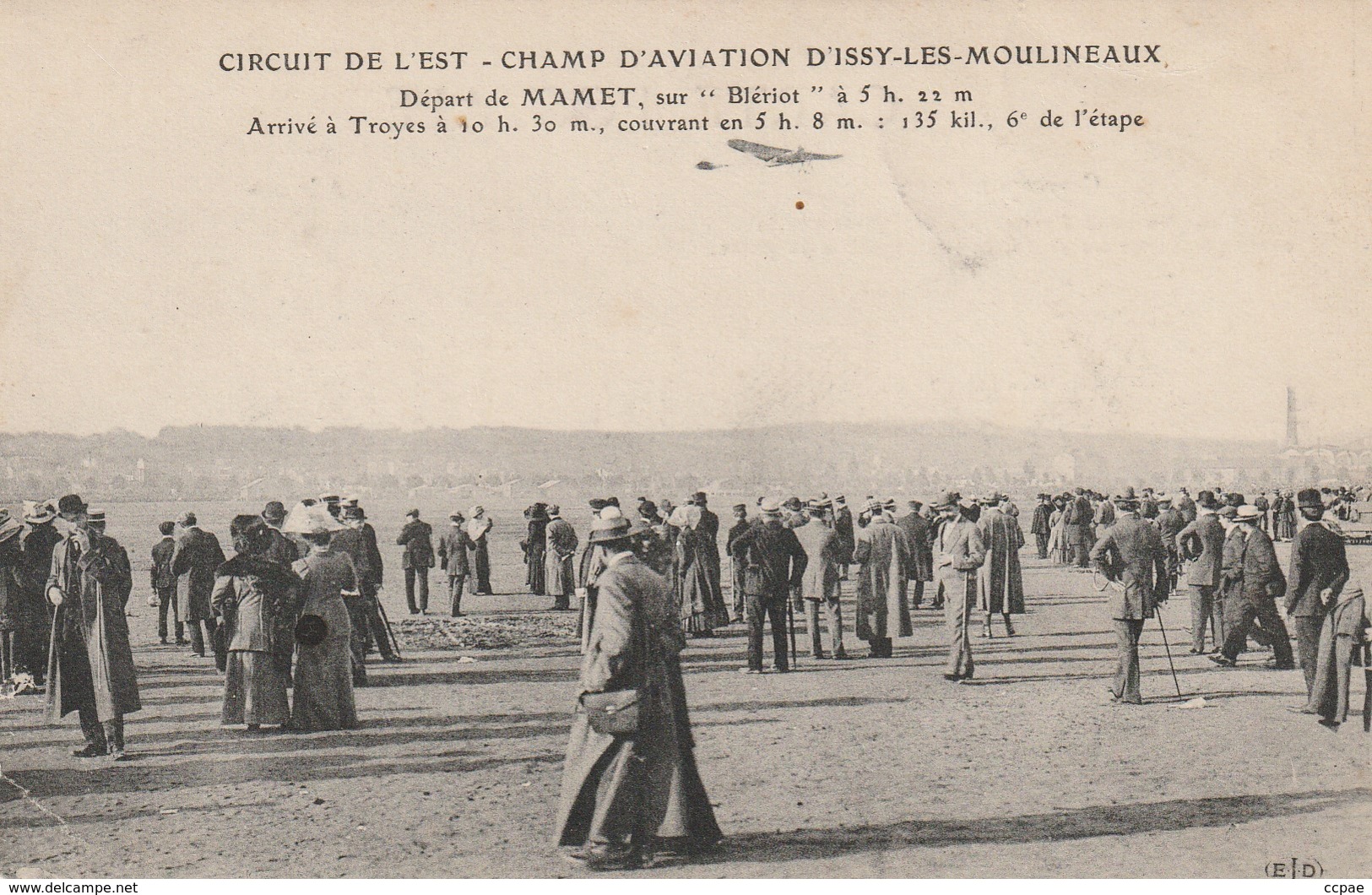 Circuit De L'Est D'Aviation - Champ D'Aviation D'Issy-les-Moulineaux - Départ De Mamet Sur "Blériot" ... - ....-1914: Voorlopers