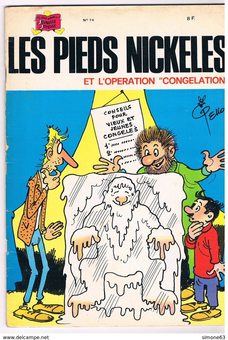 BD - Pieds Nickelés  Opération   Congélation - No  74 - Pieds Nickelés, Les