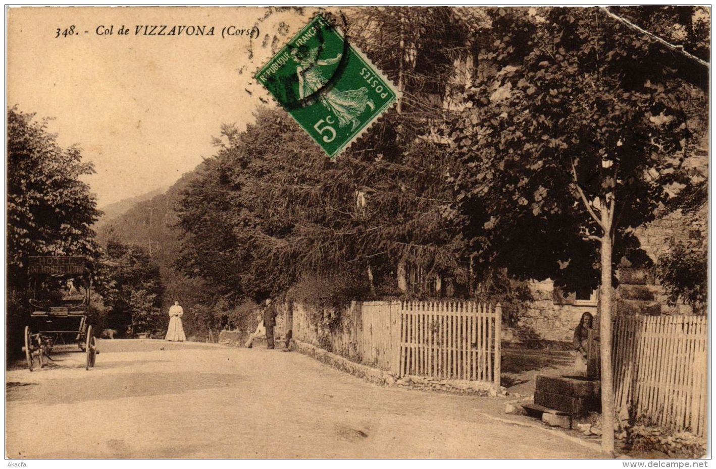 CPA CORSE Col De Vizzavona. (711842) - Autres & Non Classés