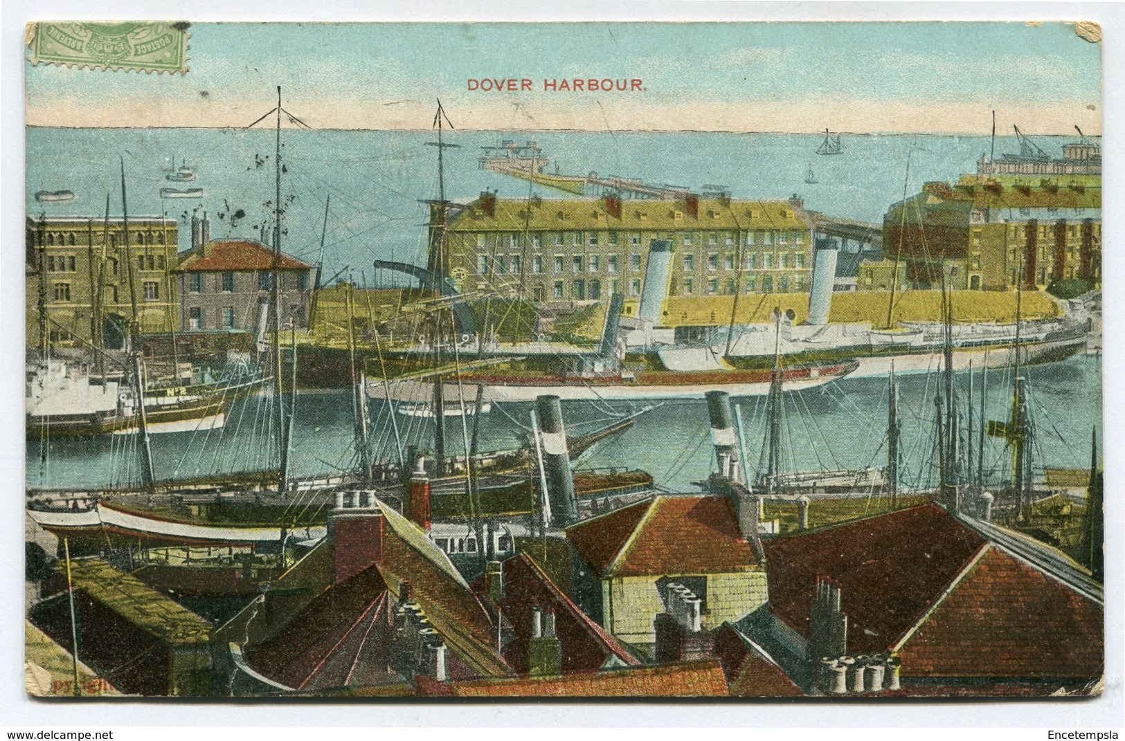 CPA - Carte Postale - Royaume-Uni - Dover - Harbourg  - 1909 (CP3243) - Dover