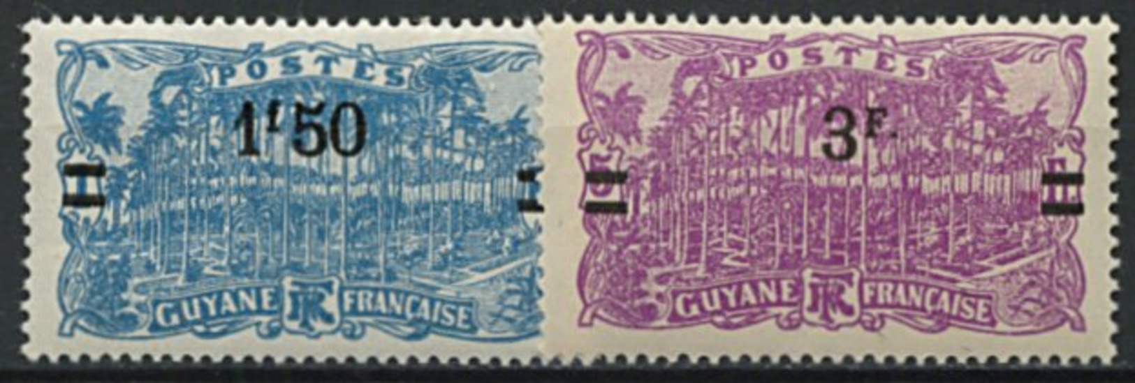 Guyane, N° 097 à N° 105** Y Et T, 97 / 105 - Neufs