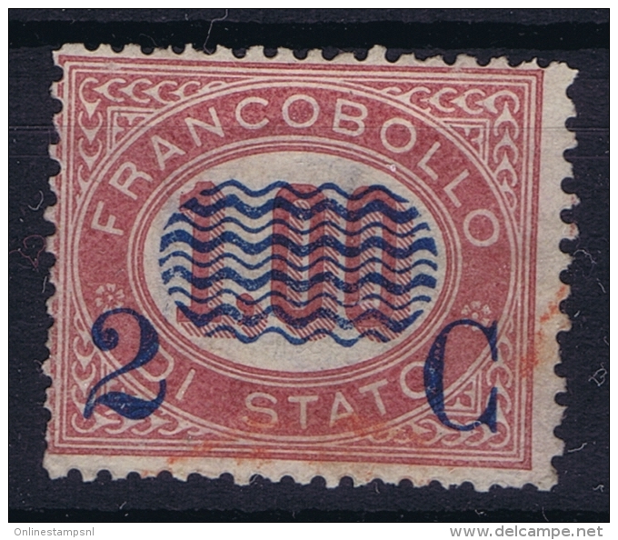 Italy   Sa 33 Mi Nr 33   Not Used (*) SG - Mint/hinged