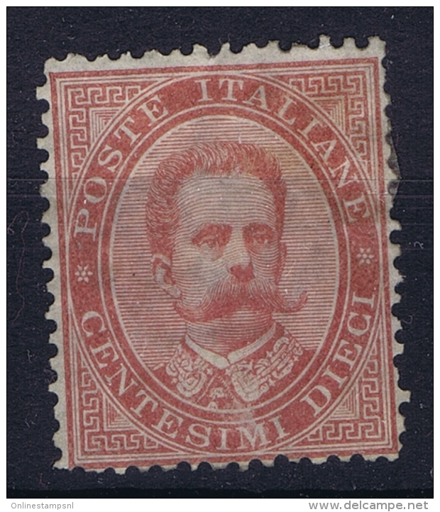 Italy Sa 38  Mi 38A MH/* Flz/ Charniere  1879 - Ungebraucht