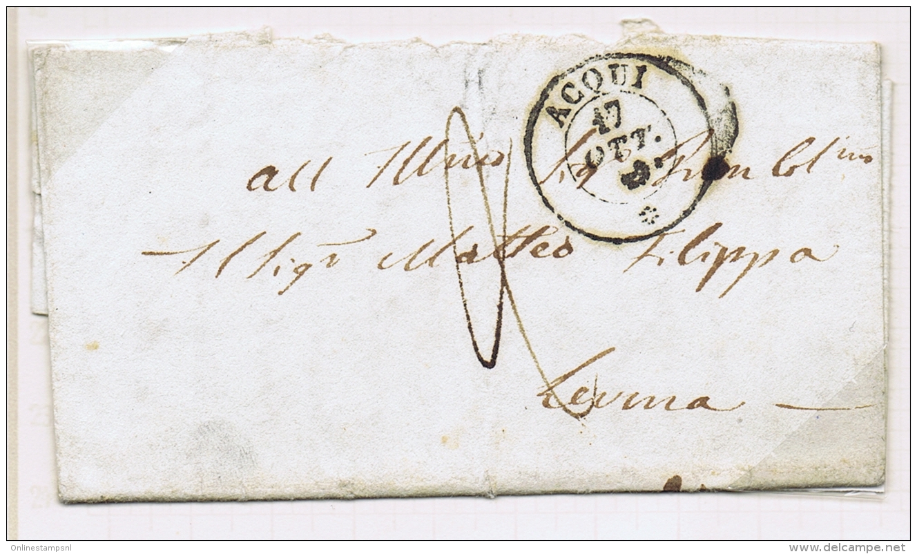 Italy   17  Letters And Covers  Prephilatelic Letters - 1. ...-1850 Prefilatelia