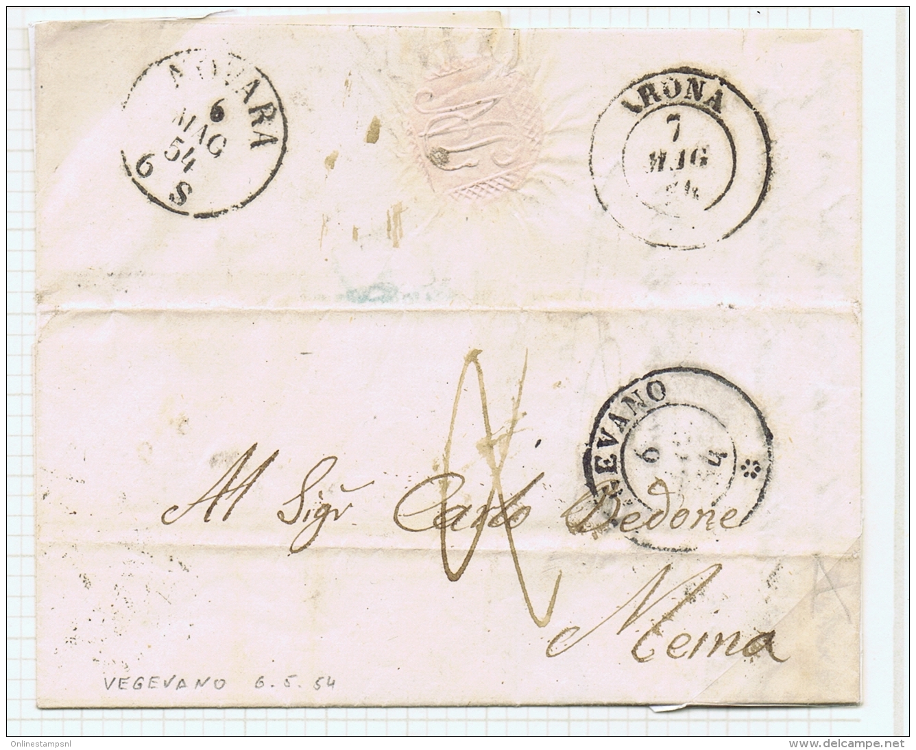 Italy   17  Letters And Covers  Prephilatelic Letters - ...-1850 Voorfilatelie