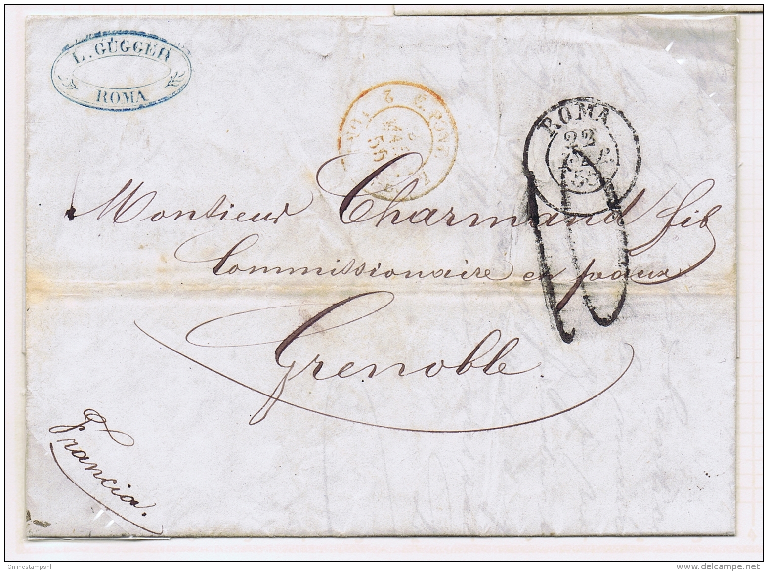 Italy   17  letters and covers  prephilatelic letters
