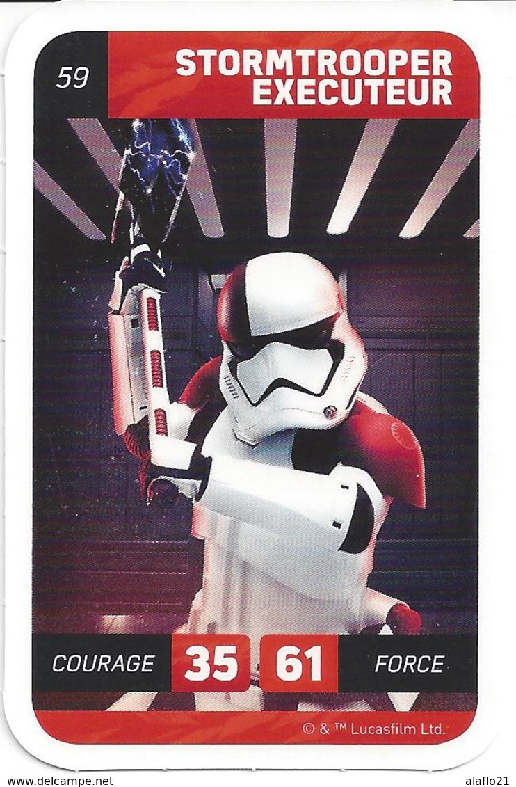 CARTE STAR WARS LECLERC 2018 - N° 59 - STORMTROOPER EXECUTEUR - Star Wars