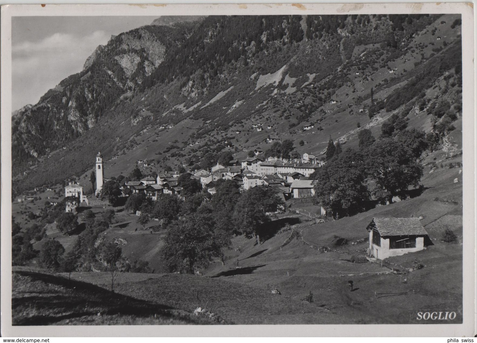 Soglio - Generalansicht - Photo: P. Pomatti - Soglio