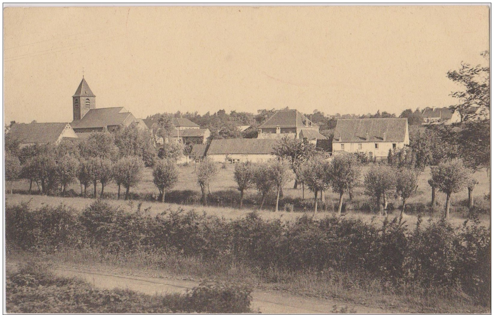 CP ATH IRCHONWELZ  VUE SUR L'EGLISE - Ath