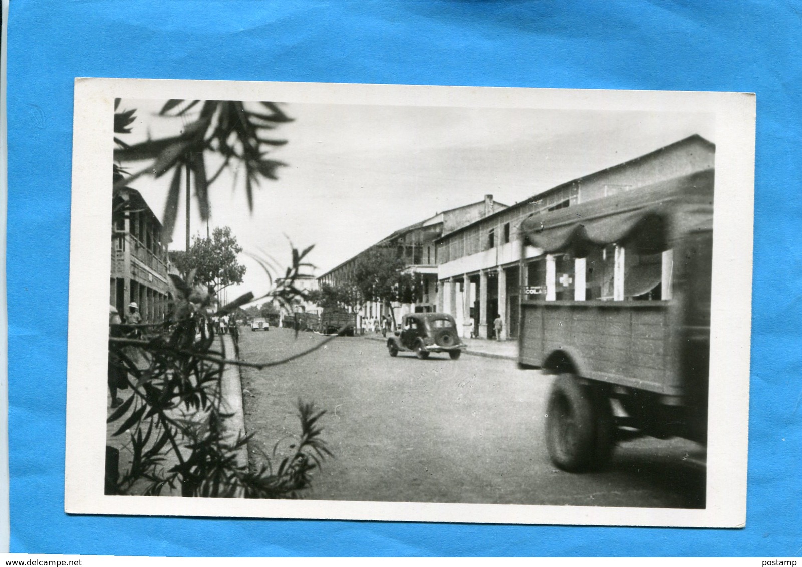 Cote D'ivoire ABIDJAN-Rue Du Commerce-années 50 -édition Robillard - Ivory Coast