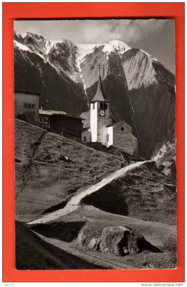 DA02-33  Goms Conches Binn Kirche Binn Mit Breithorn. Gyger 8070. Nicht Gelaufen. - Binn