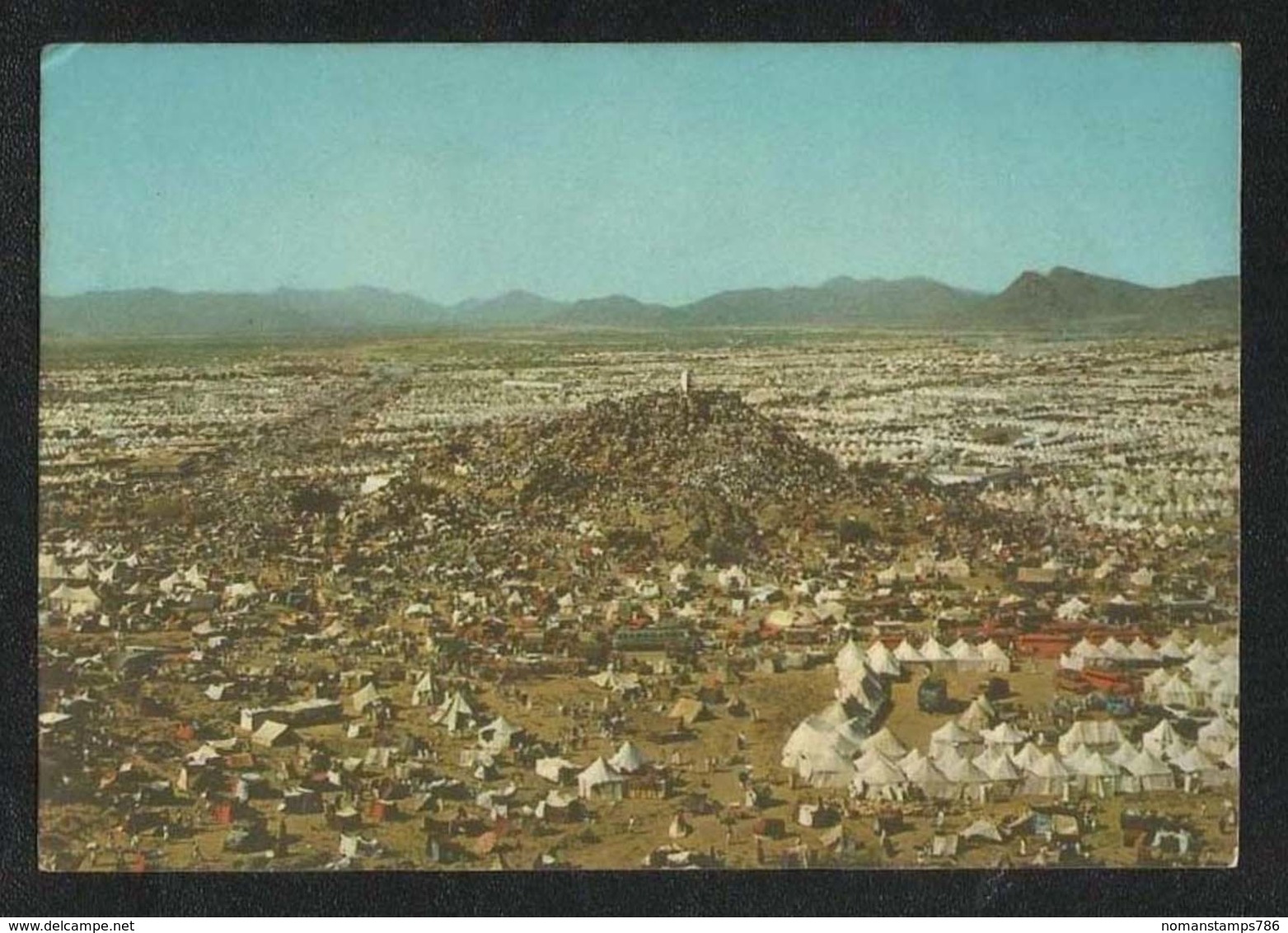 Saudi Arabia Picture Postcard Aerial View  Arafat View Card - Arabie Saoudite