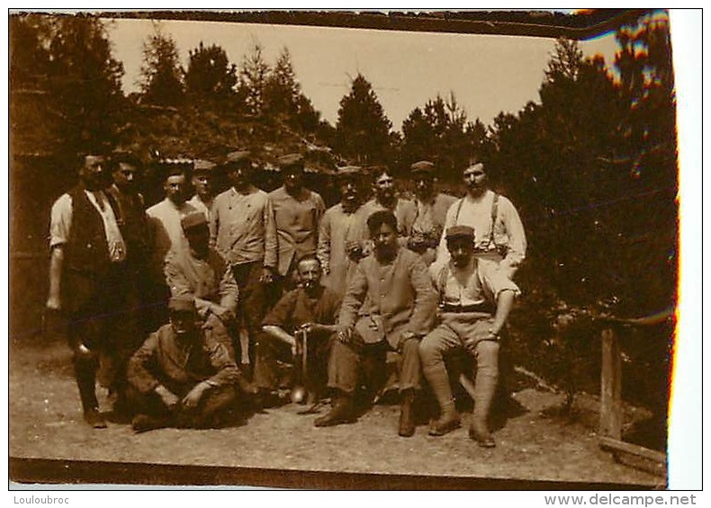 PHOTO ORIGINALE  SOLDATS PREMIERE GUERRE MONDIALE - Guerre, Militaire