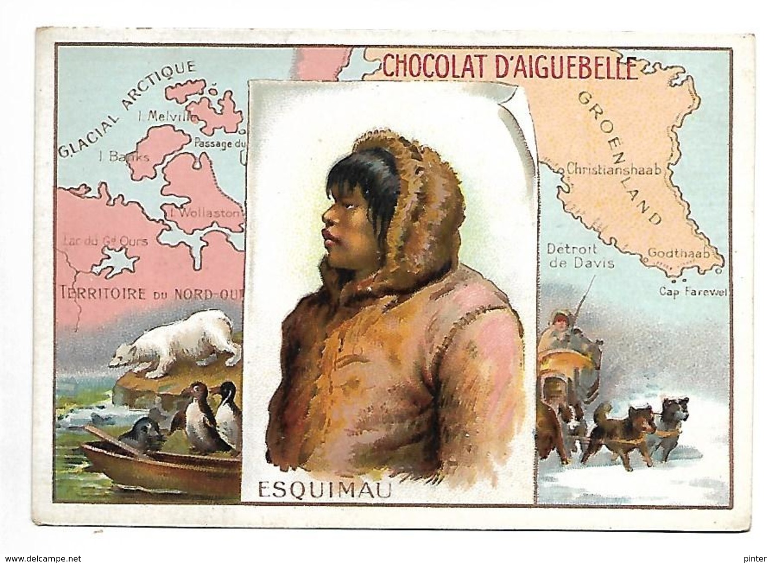 CHROMO - CHOCOLAT D'AIGUEBELLE - Esquimau - Aiguebelle