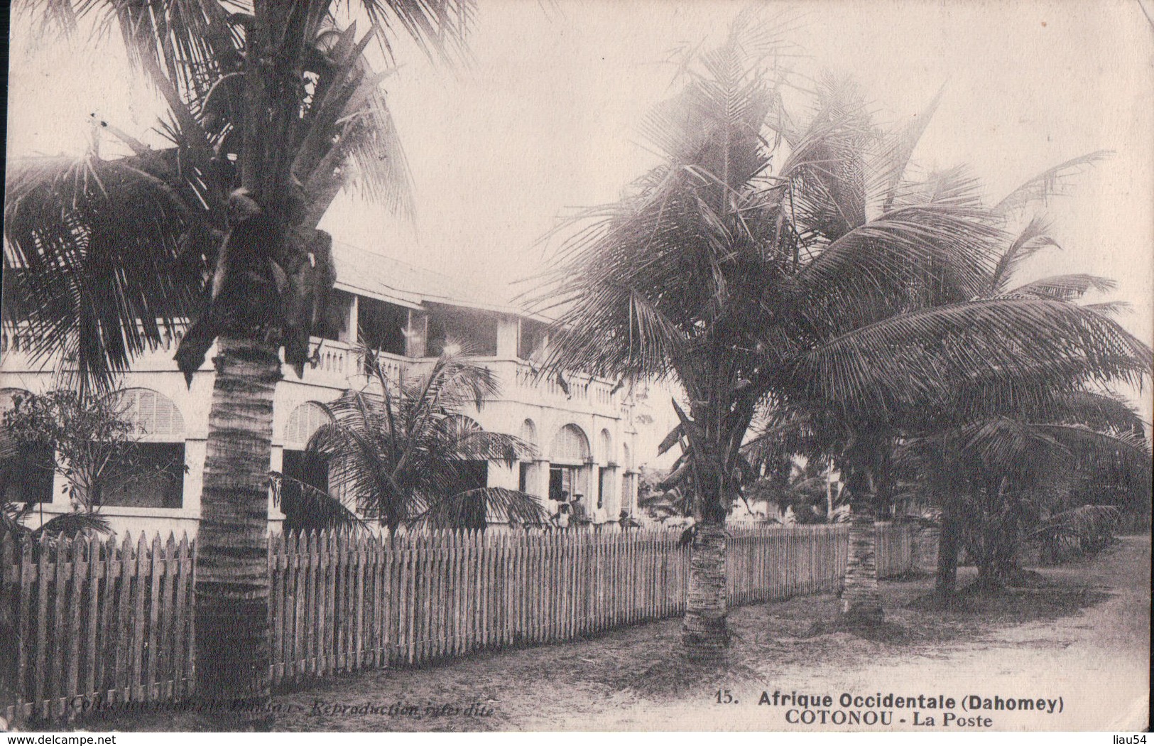 COTONOU La Poste (1912) - Benin