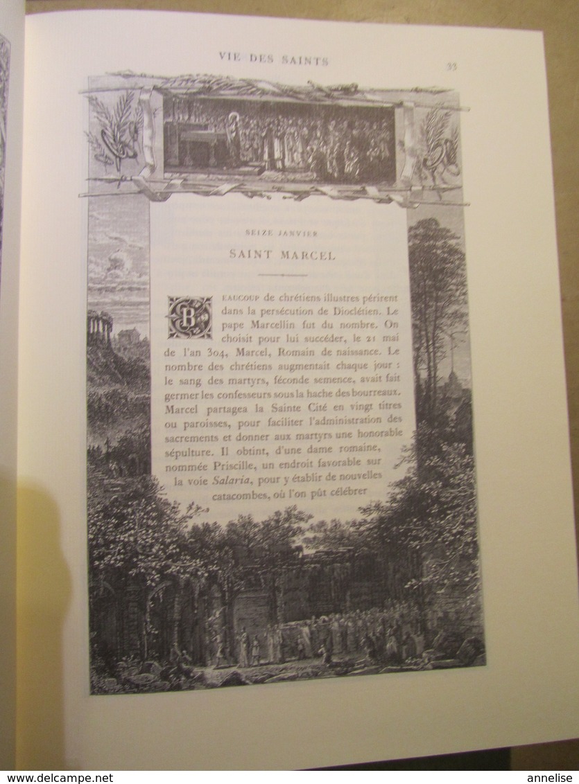 Vie des Saints 1992 Jean de Bonnot Rééd 1884 Paul Guérin