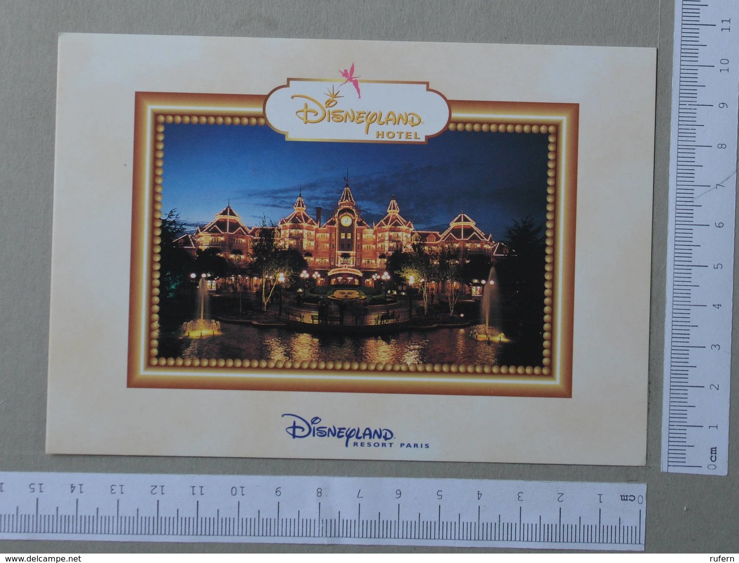 DISNEY - DISNEYLAND -  PARIS -   2 SCANS  - (Nº22934) - Disneyland