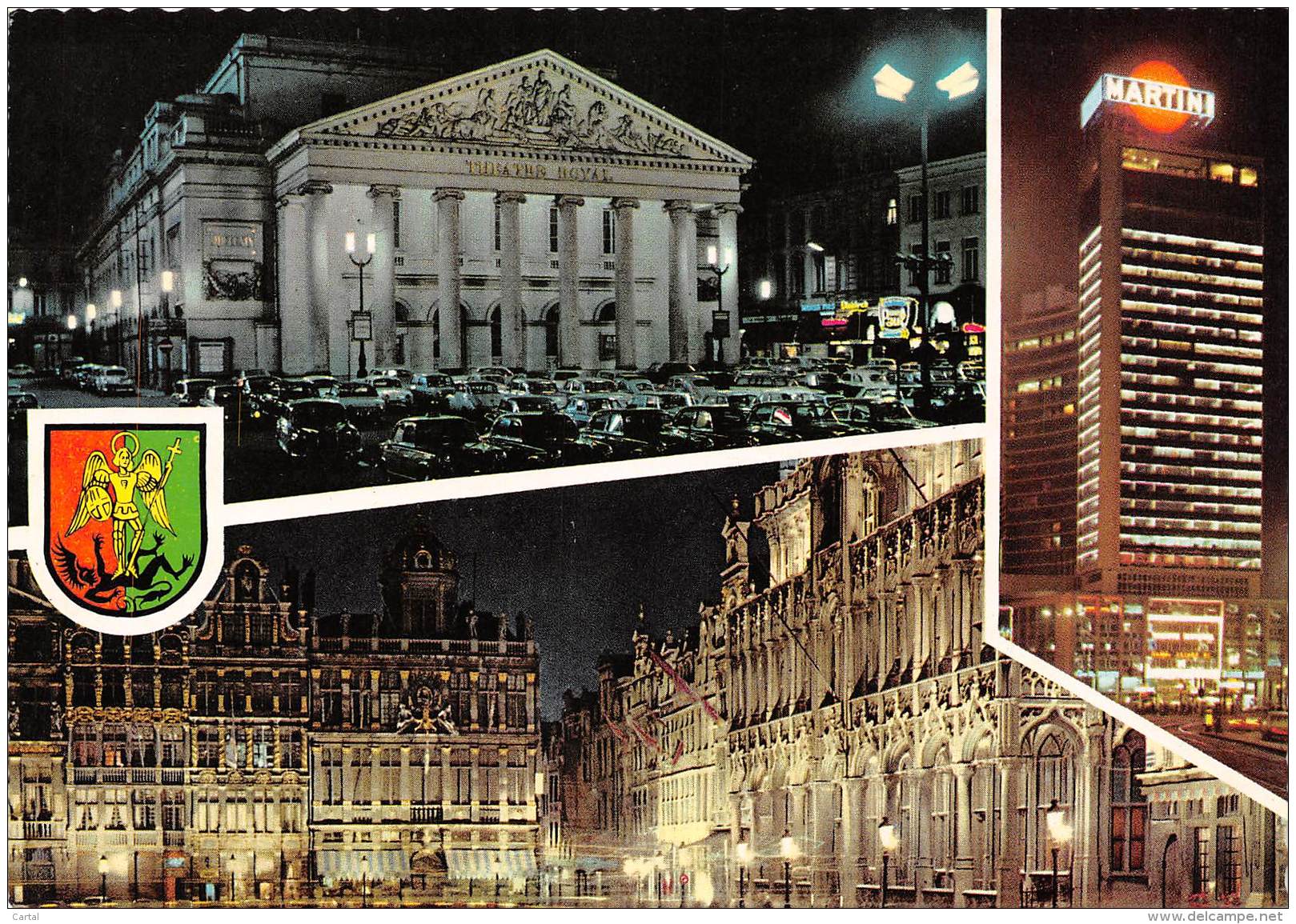 CPM - Souvenir De BRUXELLES - Bruxelles La Nuit