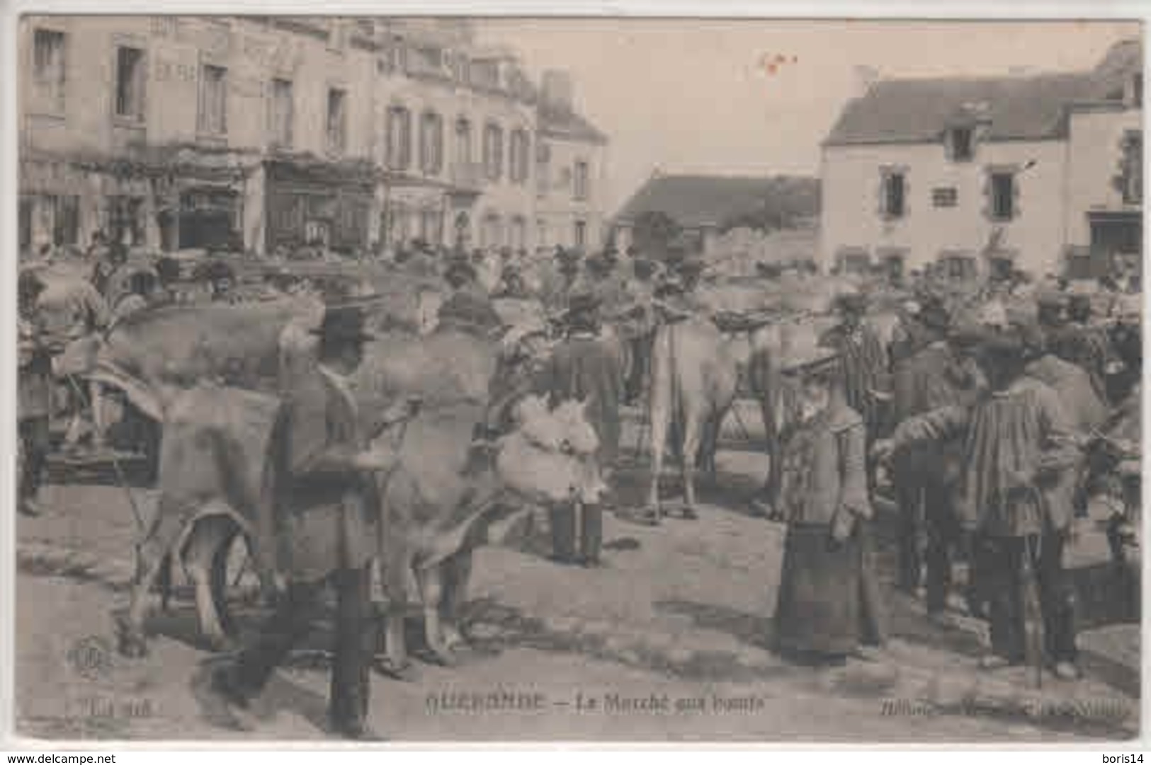 44- 926   -    GUERANDE     -  Le Marché En 1906 - Guérande