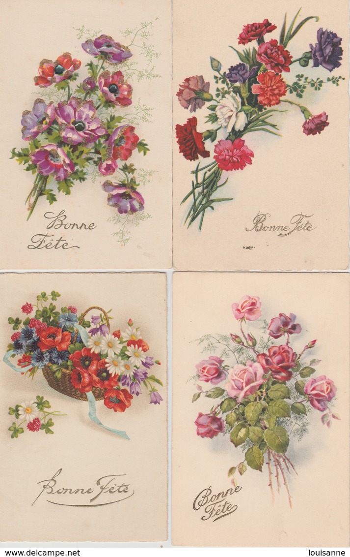 18 / 5 / 358  -   LOT  DE  20  CP  "  BONNE  FÊTE  " - Toutes Scanées - 5 - 99 Postkaarten