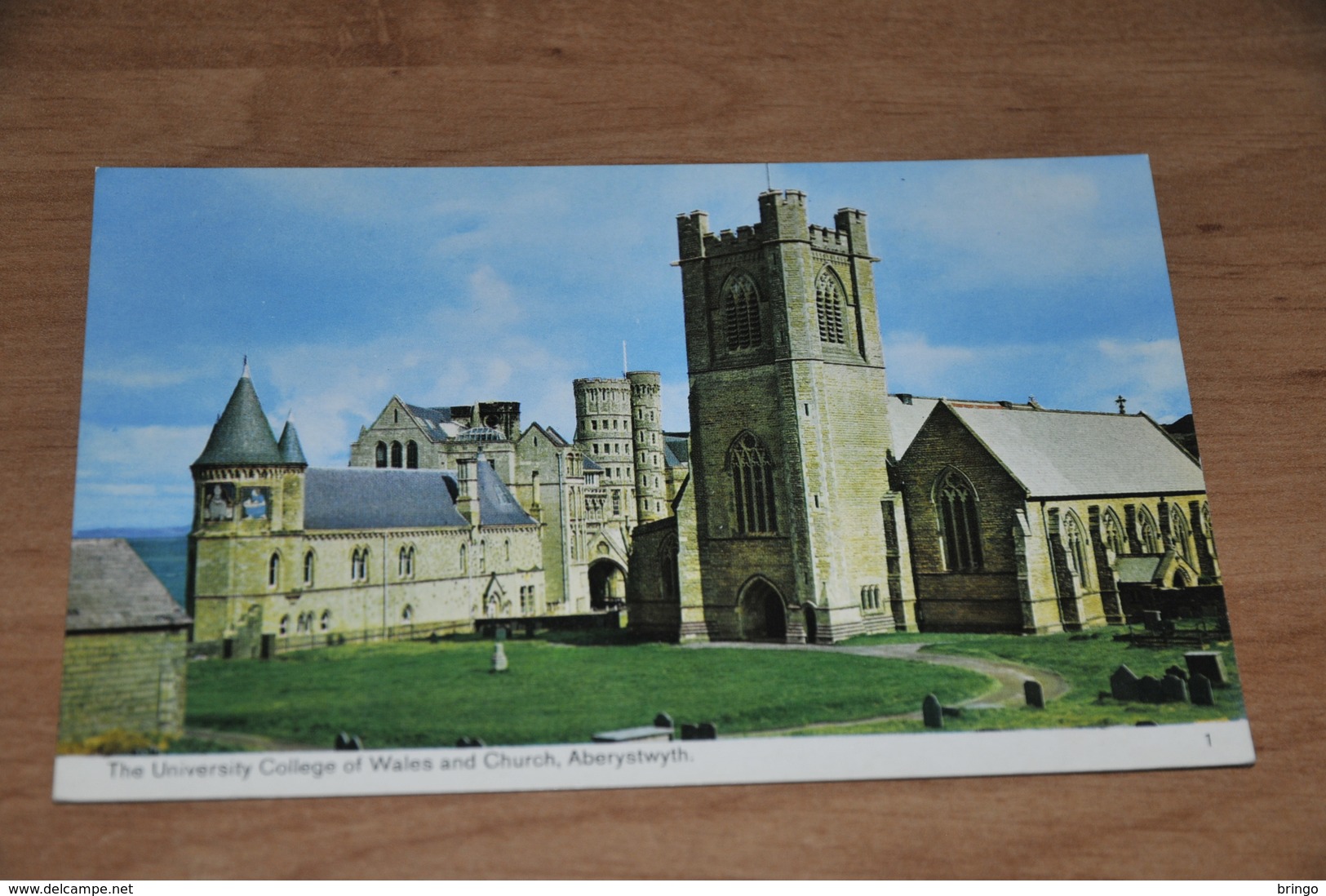 117- The University College Of Wales And Church, Abersystwyth - Cardiganshire