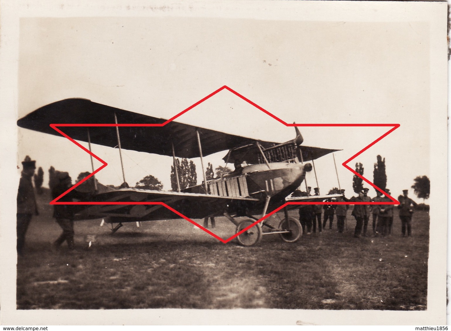 Photo 14-18 Avion Allemand Rumpler, C1?, Aviation (A192, Ww1, Wk 1) - 1914-1918: 1st War