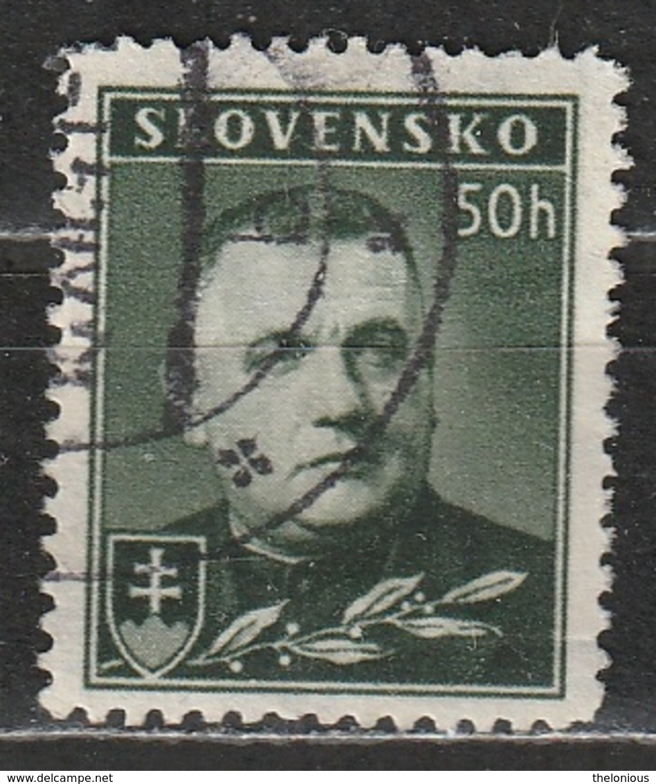 # Slovacchia 1939 - Jozef Tiso - Capi Di Stato | Persone Famose | Uomini - Oblitérés