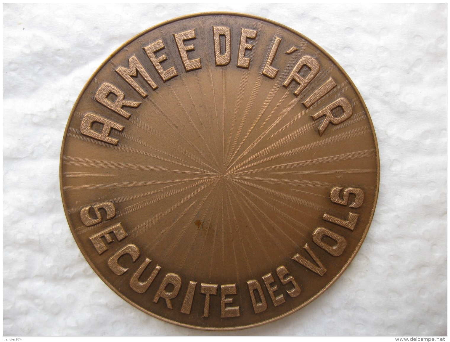 Medaille Armée De L Air , Securité Des Vols Attribué Au Sergent Chef Masduraud 1966 - Autres & Non Classés