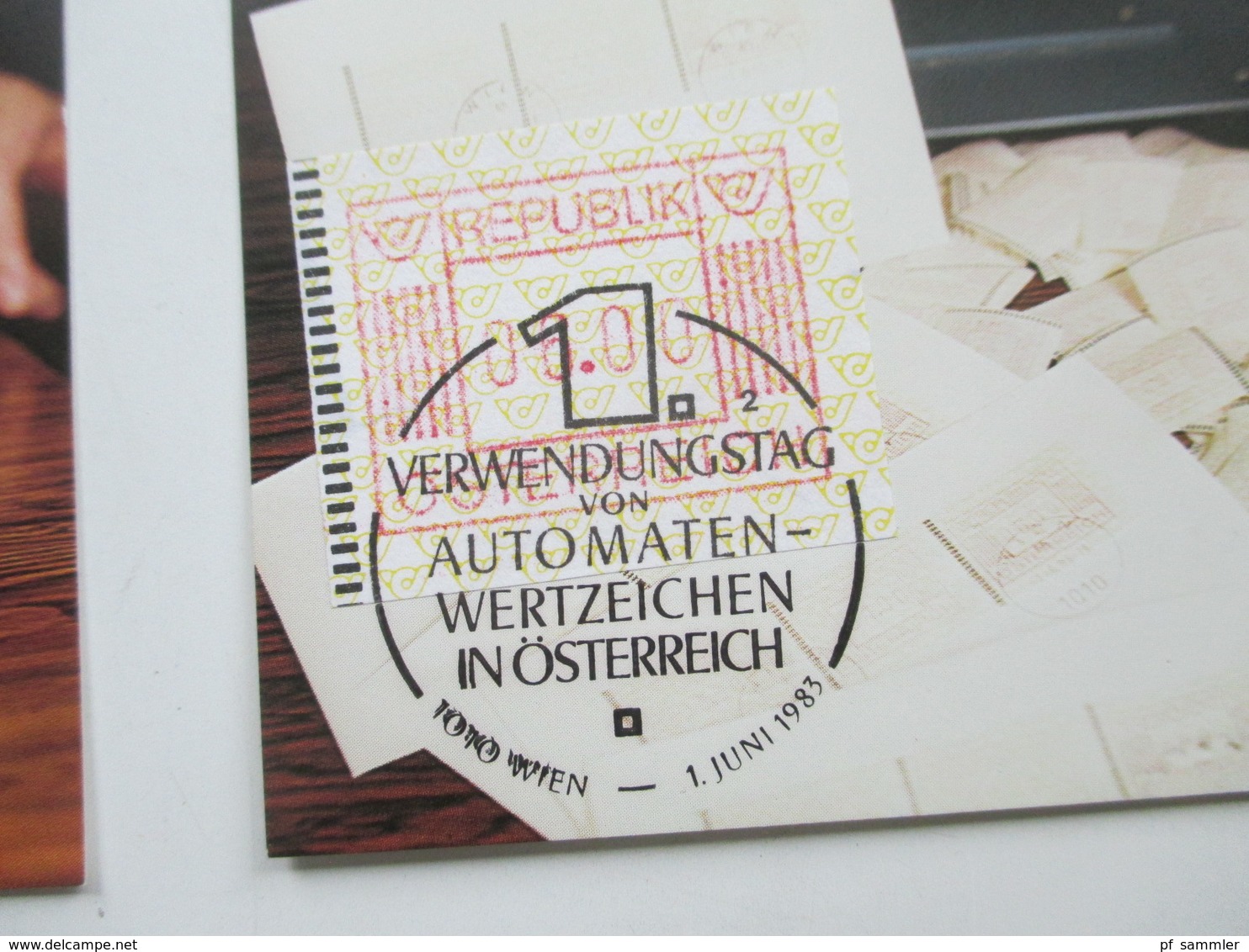 Österreich 1983 MK / FDC / Sonderstempel ATM Nr. 1. 42x FDC / Verschiedene Stempel + 10x Nr. 1728 FDC Verschiedene Stemp - Lettres & Documents