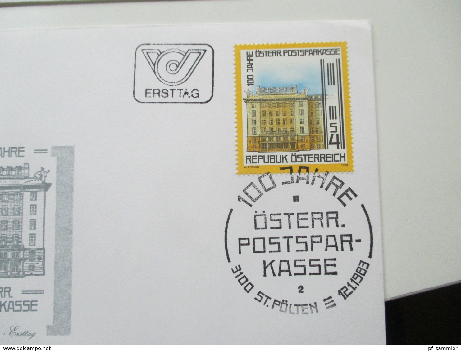 Österreich 1983 MK / FDC / Sonderstempel ATM Nr. 1. 42x FDC / verschiedene Stempel + 10x Nr. 1728 FDC verschiedene Stemp