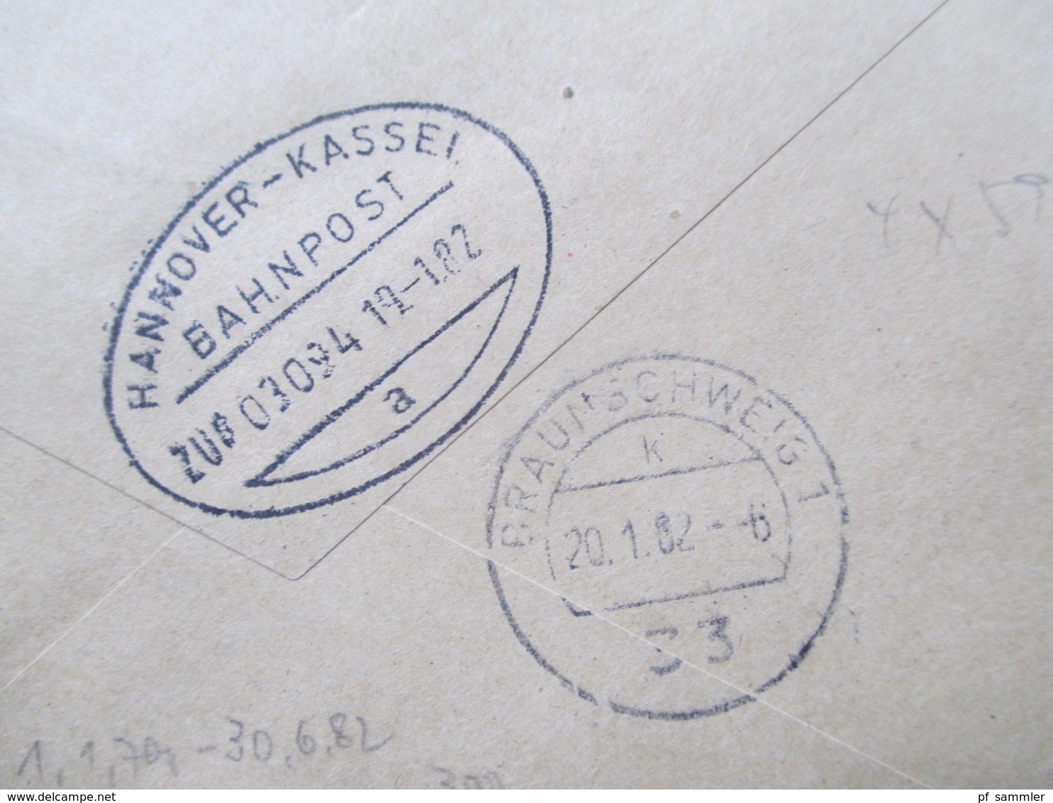 Berlin Freimarken BuS Nr. 590 Als 4er Block. Portogerecht! Wertbrief / Eilzustellung / Eigenhändig! Bahnpost - Lettres & Documents