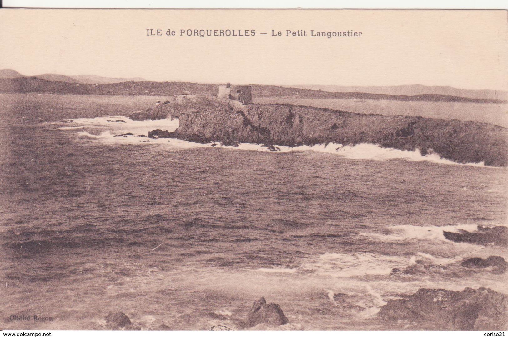 CPA - Ile De PORQUEROLLES Le Petit Langoustier - Porquerolles