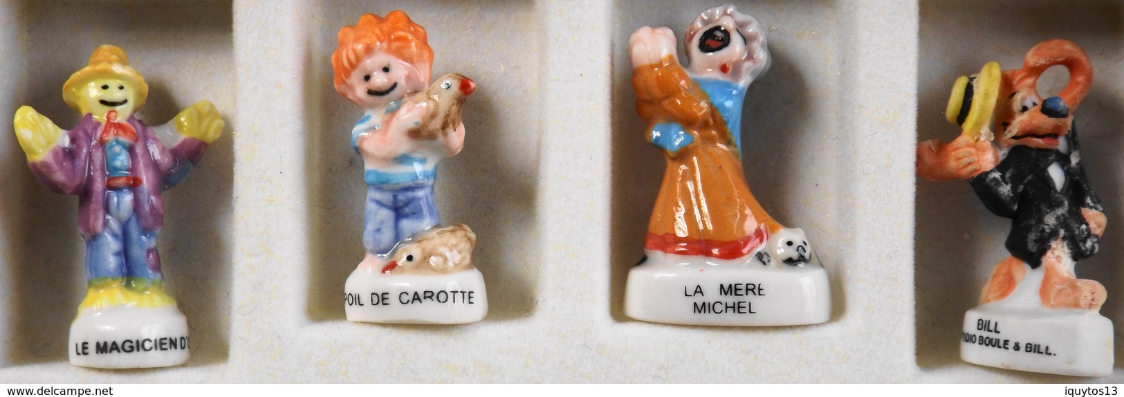 Lot De 4 Fèves Différentes - En Très Bon Etat - Personajes