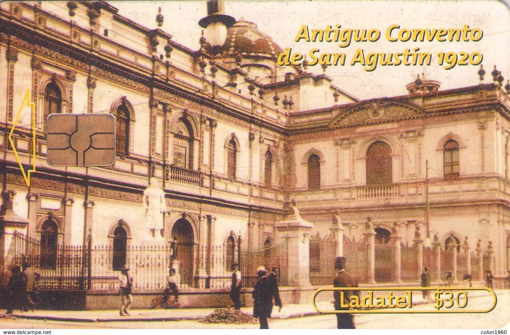 TARJETA TELEFONICA DE MEXICO (ANTIGUO CONVENTO DE SAN AGUSTIN 1920). (150) - México