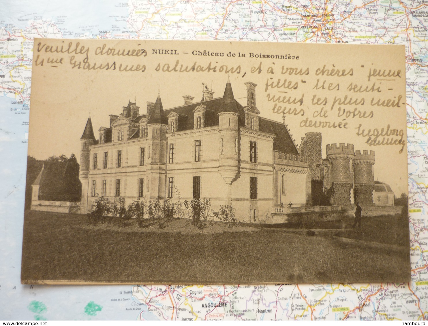 Nueil Château De La Boissonnière - Autres & Non Classés