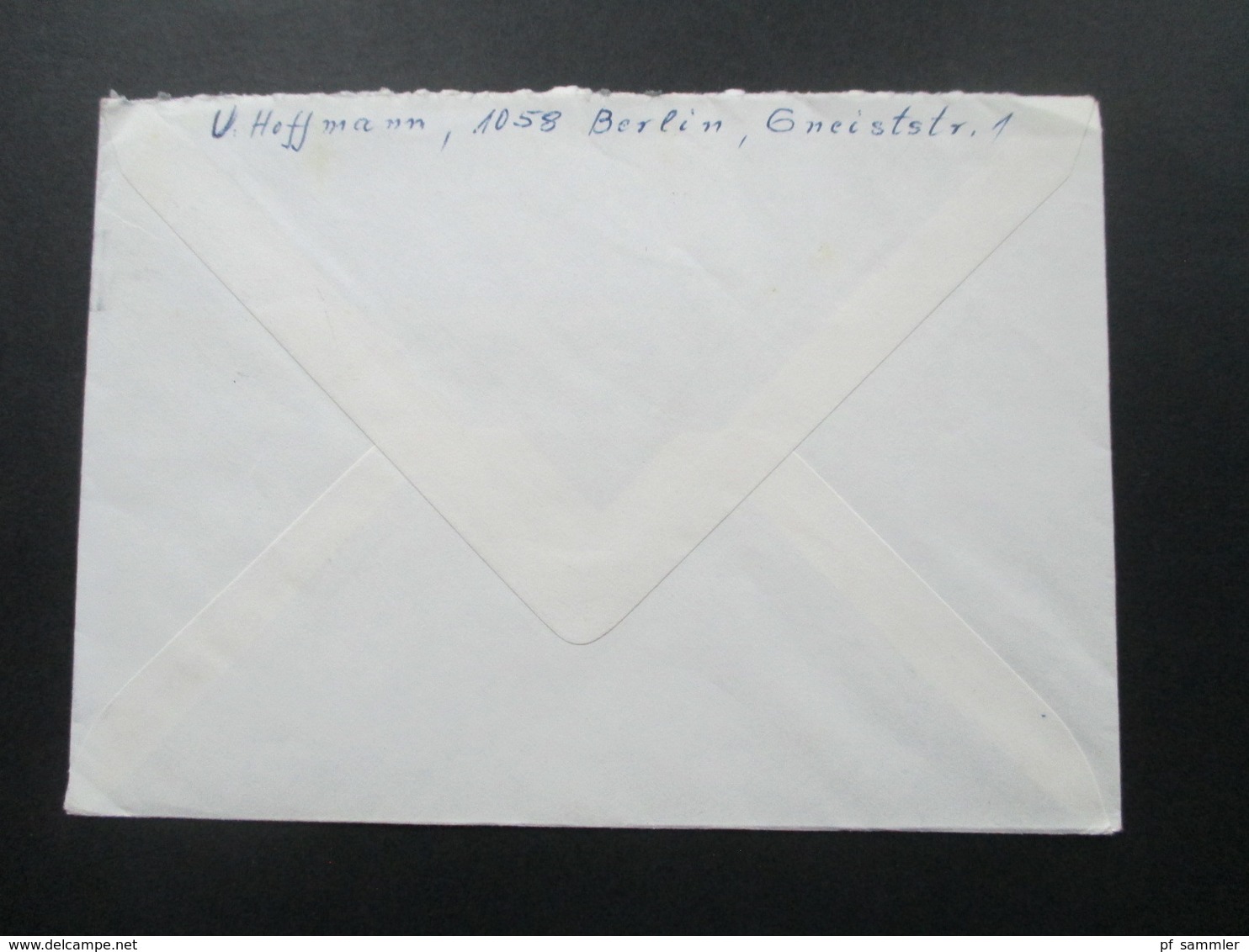 DDR Albert Schweitzer Nr. 1084 MeF. Stempel: PA 33 Fehlgeleitet Wegen Mängel Bei Der Angabe Der Postleitzahl - Storia Postale