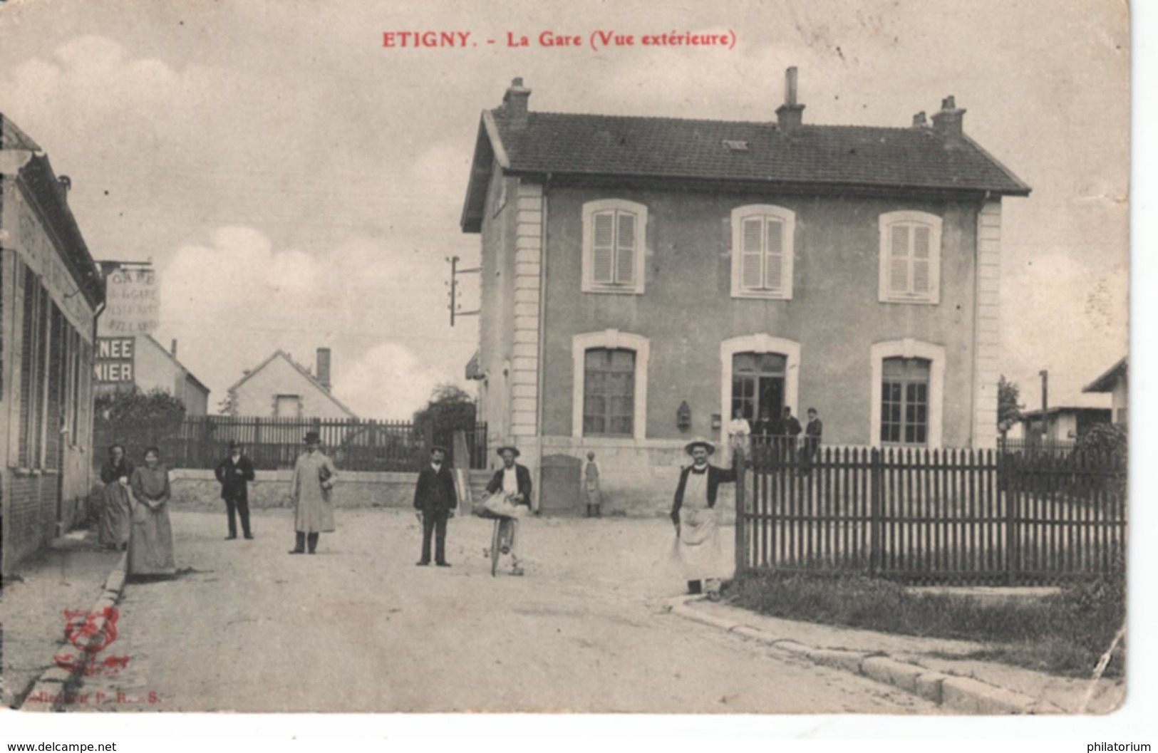 89  ETIGNY  La Gare  Vue Extérieure - Autres & Non Classés