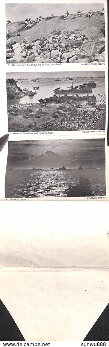 Booklet Pearl Harbour To Tokyo - 14 Photos, Printed On Both Sides - Guerra 1939-45