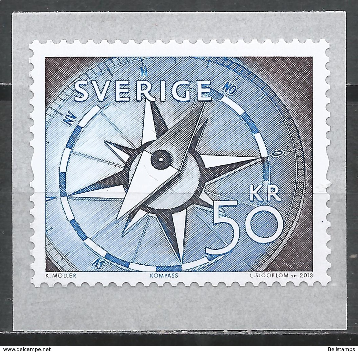 Sweden 2013. Scott #2708 (MNH) Compass * - Neufs