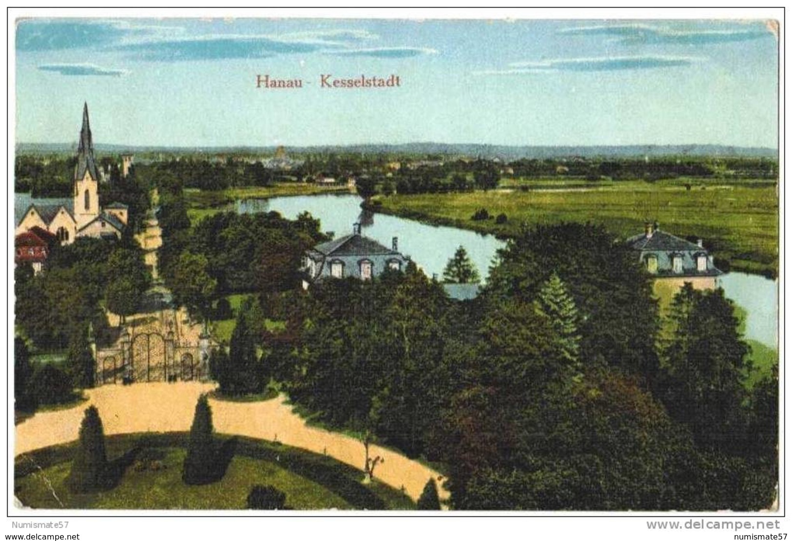 CPA HANAU - Kesselstadt - 08/07/1917 - Hanau