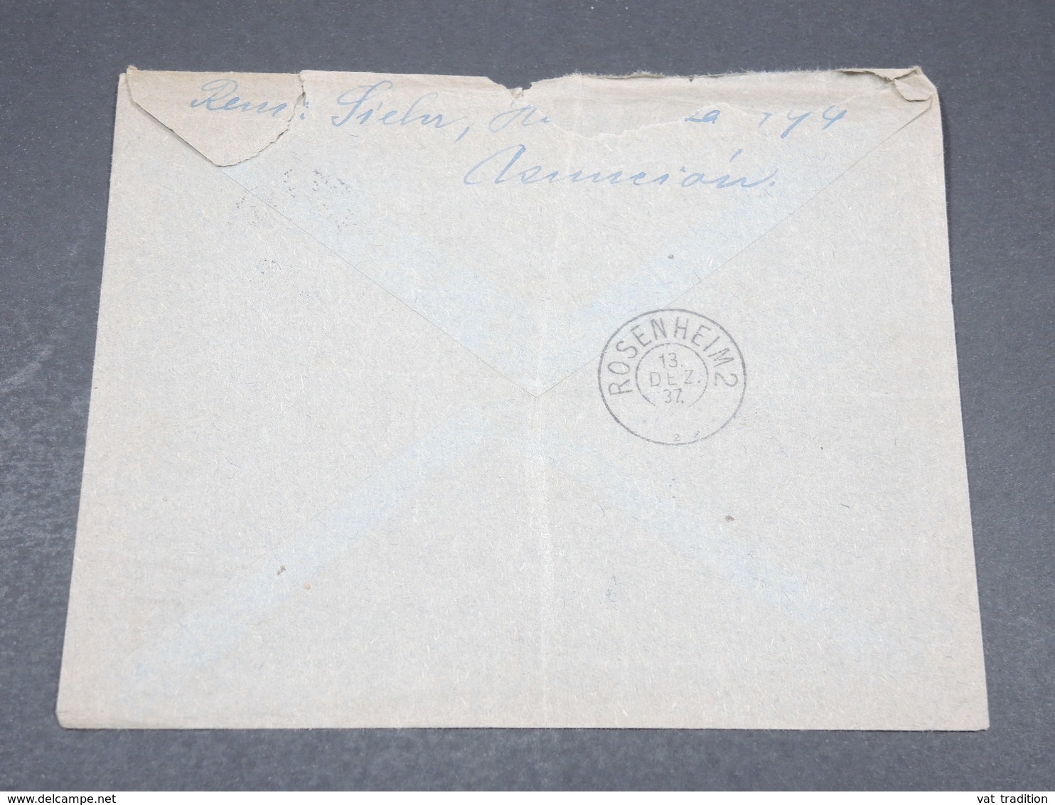 PARAGUAY - Enveloppe Pour L Allemagne En 1937 - L 17289 - Paraguay