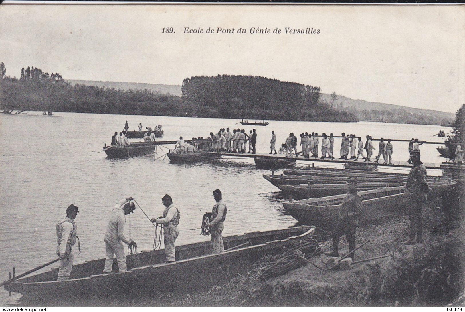 MILITARIA--78----VERSAILLES---école De Pont Du Génie De Versailles--voir 2 Scans - Manoeuvres