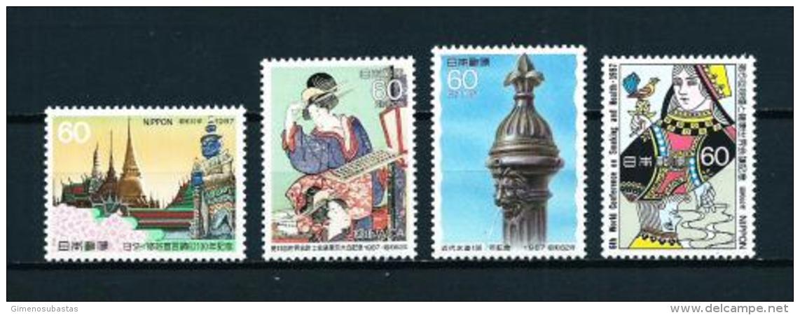 Japón  N&ordm; Yvert  1649-1652/3-1655  En Nuevo - Unused Stamps