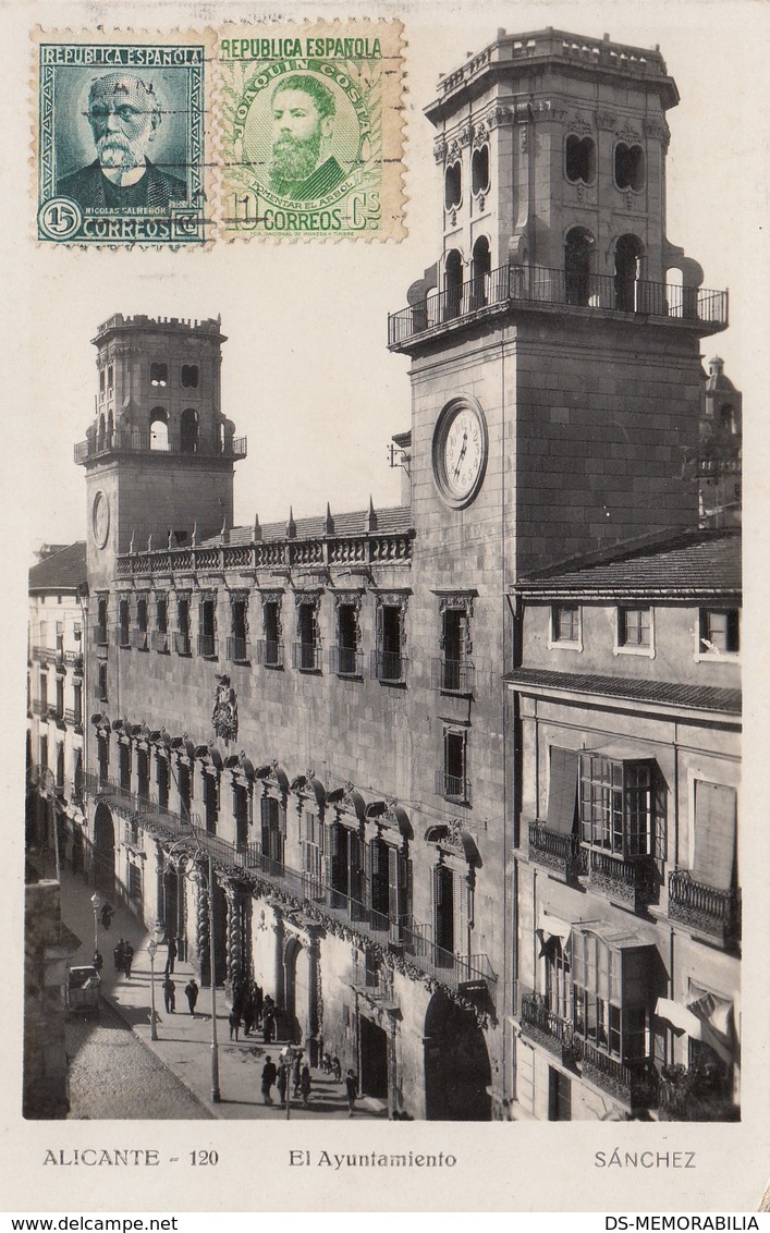 Alicante - El Ayuntamiento 1934 - Alicante