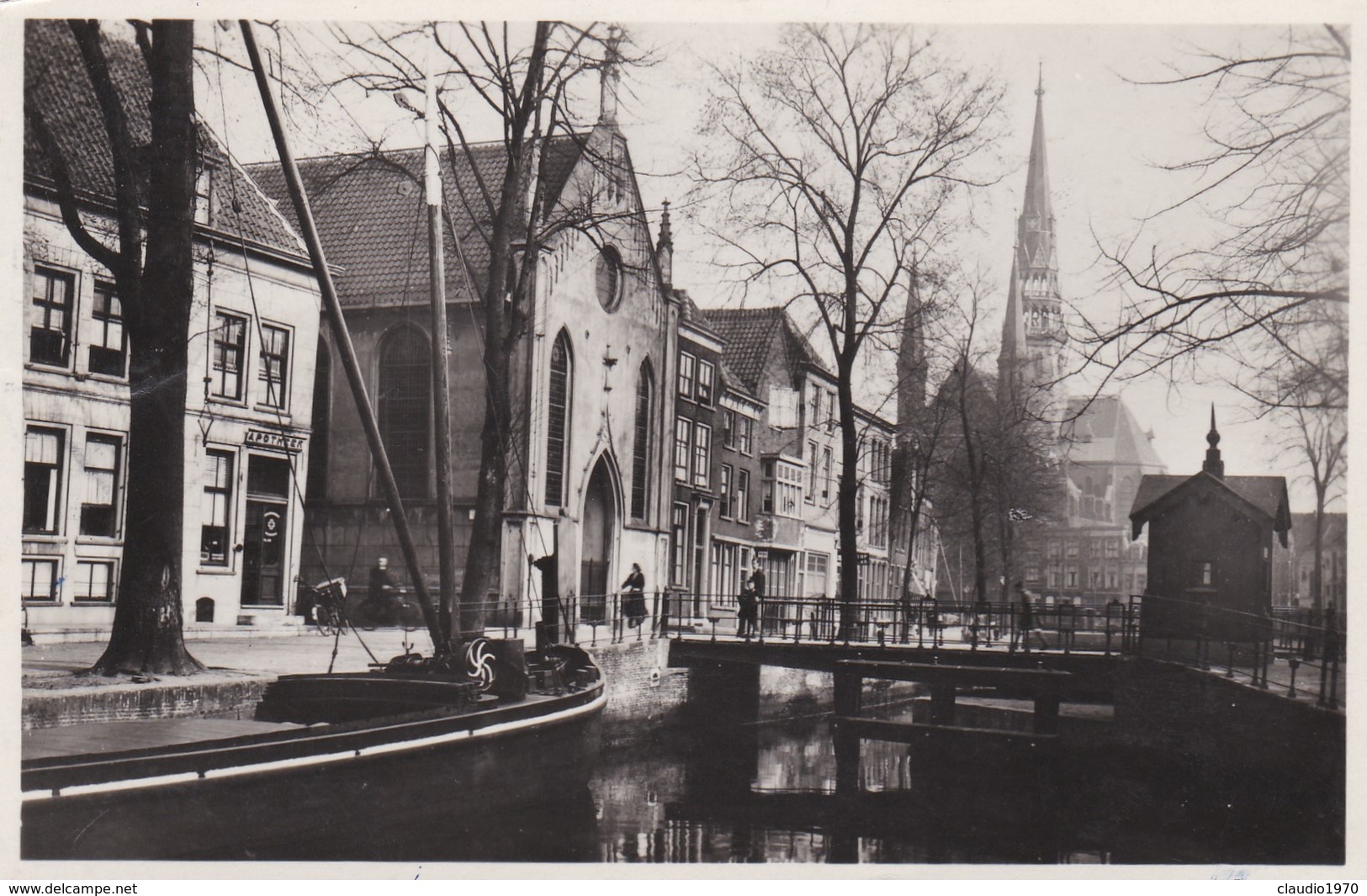 CARTOLINA - POSTCARD - PAESI BASSI - GOUDA - R. K. KERK GOUWE - Gouda