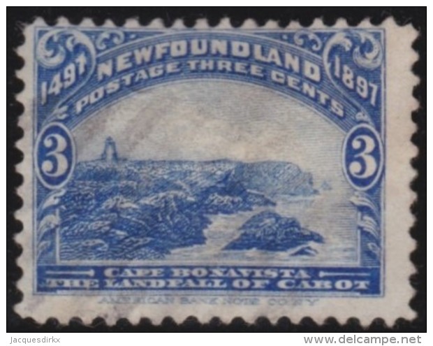 Newfoundland  .    SG   .     68       .       O      .  Gebruikt      .    /   .   Cancelled - 1865-1902