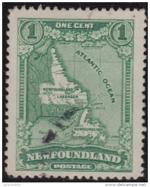 Newfoundland  .    SG   .      164      .       O      .  Gebruikt      .    /   .   Cancelled - 1908-1947